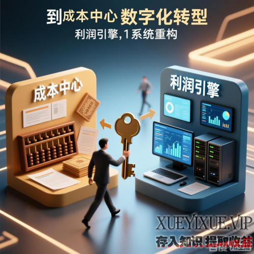 企业财务数字化转型：从成本中心到利润引擎的系统重构